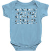 pop culture clash Baby Onesie