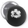 an ems halloween Pin-back button