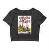 calvin hobbes Crop Top