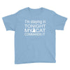 cat command Youth Tee