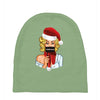 pop art christmas Baby Beanies