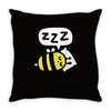 slumbeer bee Throw Pillow