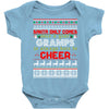 santa only comes once a year gramps is always here to cheer Baby Onesie
