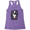 girl snake skull Racerback Tank