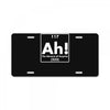 ah, the element of surprise funny periodic table comedy License Plate