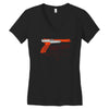 pro gun Women's V-Neck T-Shirt