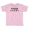 Vegan For The Planet Toddler T-shirt