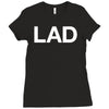 lad printed Ladies Fitted T-Shirt