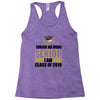 i'm a senior. Racerback Tank