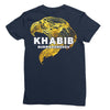khabib gold eagle Ladies Fitted T-Shirt
