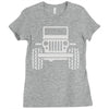 jeep wrangler Ladies Fitted T-Shirt