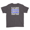 teach success tee Youth Tee