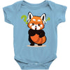 red fox 2 Baby Bodysuit