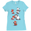 red fusion Ladies Fitted T-Shirt