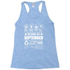 Born In September Racerback Tank