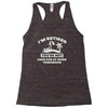 i'm retired Racerback Tank