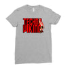funny techno viking 3, ideal birthday present or gift Ladies Fitted T-Shirt