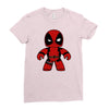 deadpool robot Ladies Fitted T-Shirt