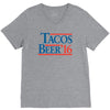 tacos  beer '16 V-Neck Tee