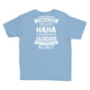Super Cool Nana Of A Freaking Awesome Grandson Youth Tee