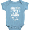 Greatest Yaya In The Universe Baby Onesie