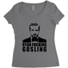 ryan fucking gosling Women's Triblend Scoop T-shirt