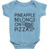 pineapple pizza Baby Onesie