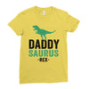 Daddysaurus Ladies Fitted T-Shirt