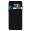 geek' (power on button) Samsung Galaxy S7 Case