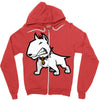 bulldog Zipper Hoodie
