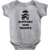 support our troops Baby Onesie