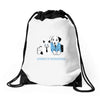 rex and whiskers attorneys Drawstring Bags