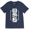 v2 eat sleep run V-Neck Tee