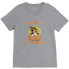 collie dog V-Neck Tee