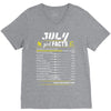 July Girl Facts Leo V-Neck Tee