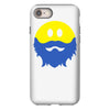 bearded smiley face iPhone 8