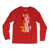you can't save the world alone Long Sleeve Shirts