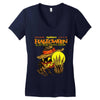 transworlds halloween and attractions show 2018 Women's V-Neck T-Shirt