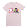 My Unicorn Ate My Homework Ladies Fitted T-Shirt