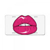 lips shiny License Plate