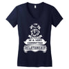 I Am Yorkshire Terrier Actually In A Very Commited Relationship Women's V-Neck T-Shirt