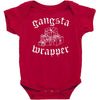 gangsta wrapper Baby Bodysuit