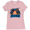 outpost 31 huskies monster version Ladies Fitted T-Shirt