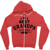 the best grandpa Zipper Hoodie