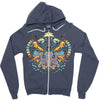 sea the symmetry Zipper Hoodie
