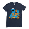 Me Just Here Fore The Cookies Ladies Fitted T-Shirt