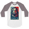 for the orcs 3/4 Sleeve Shirt