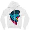 cat punk Zipper Hoodie