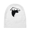 atlanta skyline falcons logo Baby Beanies