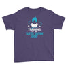 training to go super saiyan god dbz dragon ball z Youth Tee